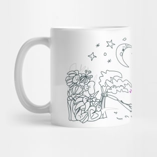 Let the Planet Chillax: Earth Hour Special Drawing Mug